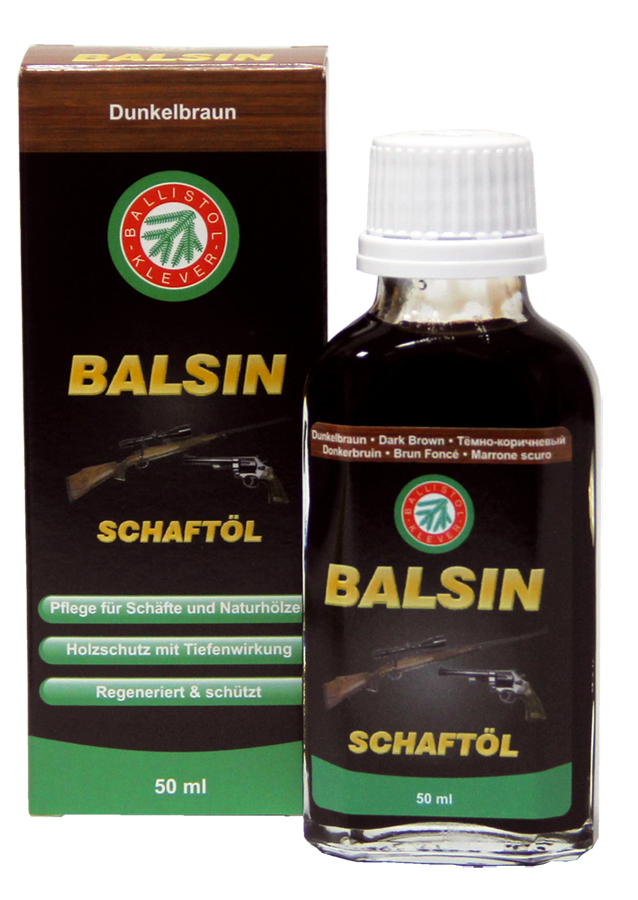 Schaftöl "Balsin" dunkelbraun