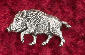 Hutanstecker "Keiler laufend"