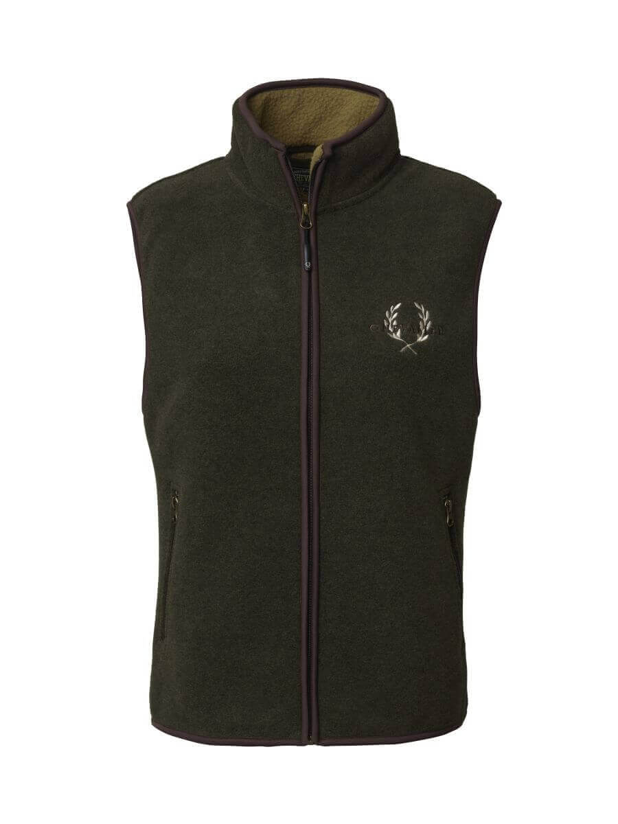 Fleeceweste "Mainstone Lady" oliv