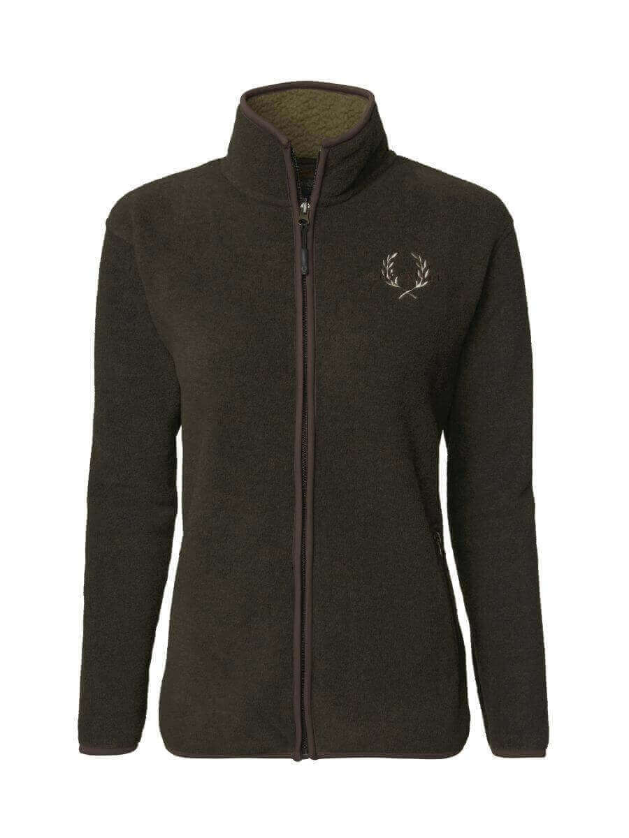 Fleecejacke "Mainstone Lady" oliv