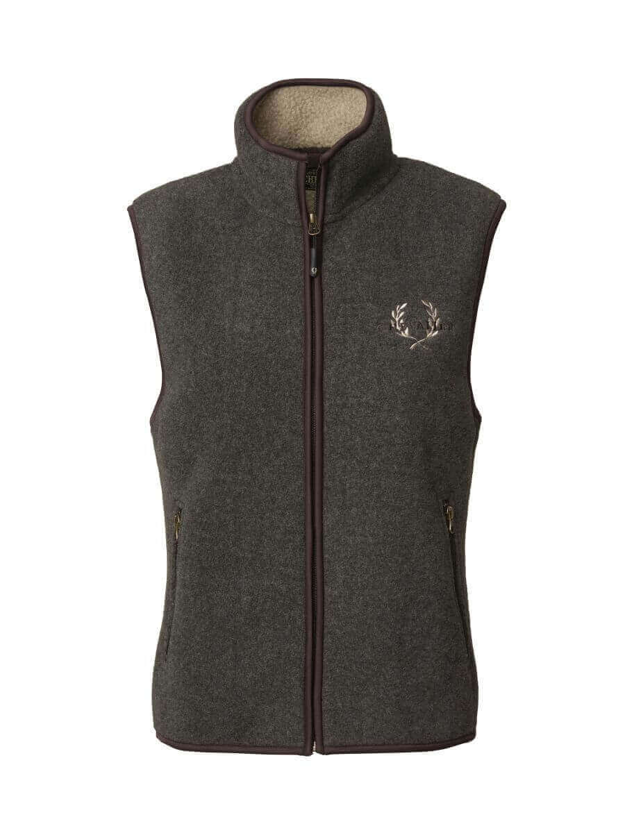 Fleeceweste "Mainstone Lady" anthrazit