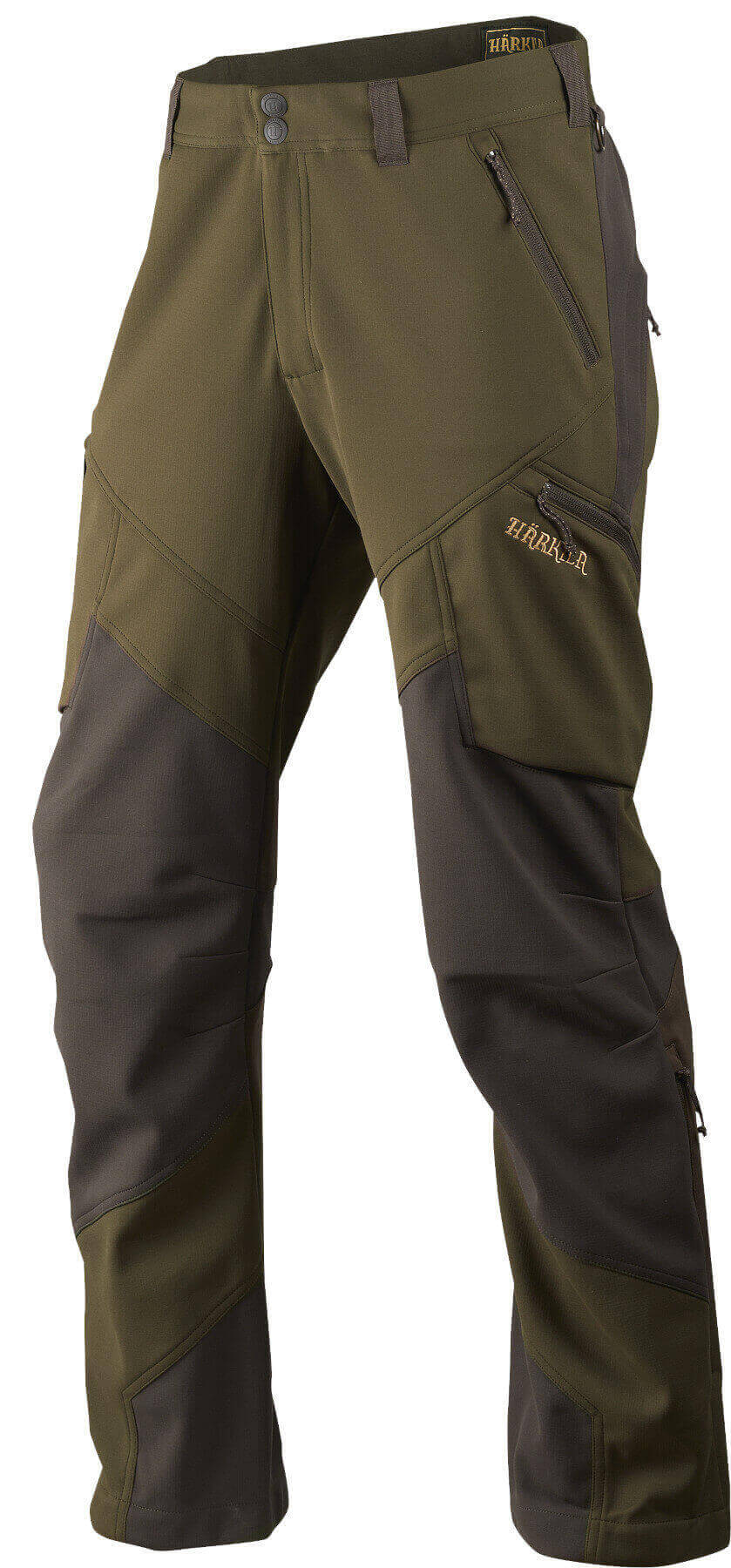 Fleecehose "Lagan" oliv